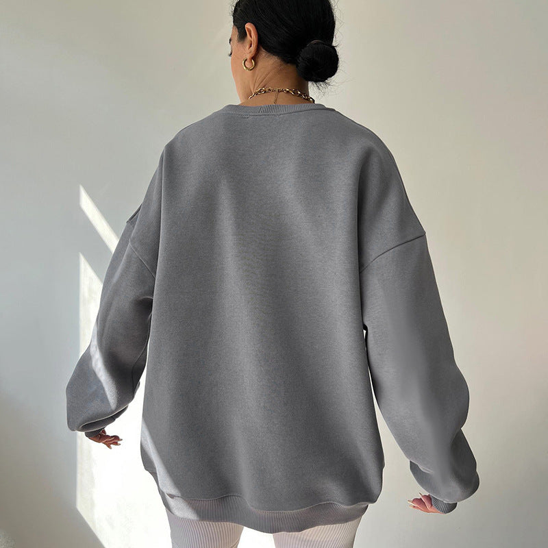 Loose And Versatile Casual Sweater Women