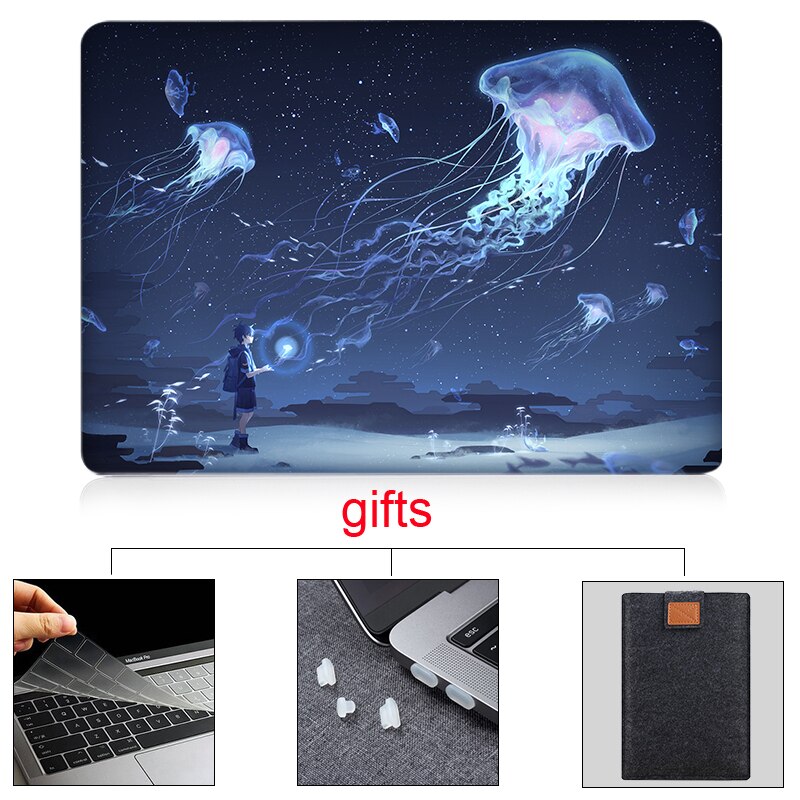 Hard MacBook Laptop Cases with Various Prints