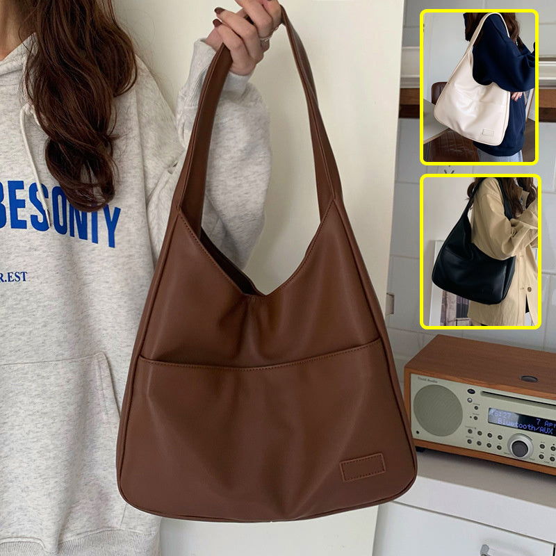 Mode -Tasche große Kapazität Casual Umhängetasche Frauen Pendeln Handtaschen College Student