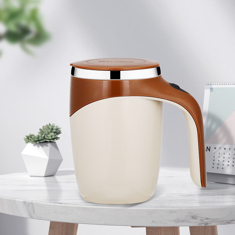 Wiederaufladbares Modell Automatische Rührkaffee Kaffeetasse hochwertige elektrische Rührbecher Lazy Milkshake Drehung magnetischer Wasserbecher