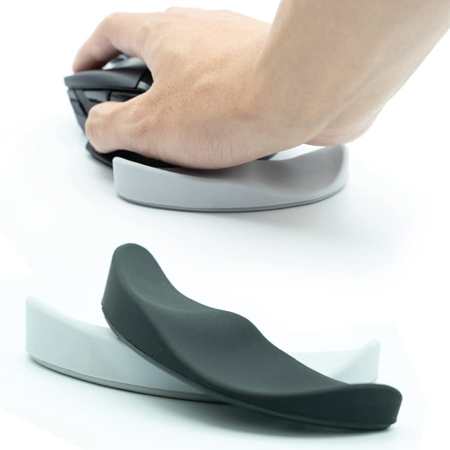 Poggiapolsi ergonomico per mouse Tappetini per mouse in gel di silicone antiscivolo Supporto per poggiapolsi aerodinamico Tappetino per mouse per computer per ufficio Accessori per PC da gioco