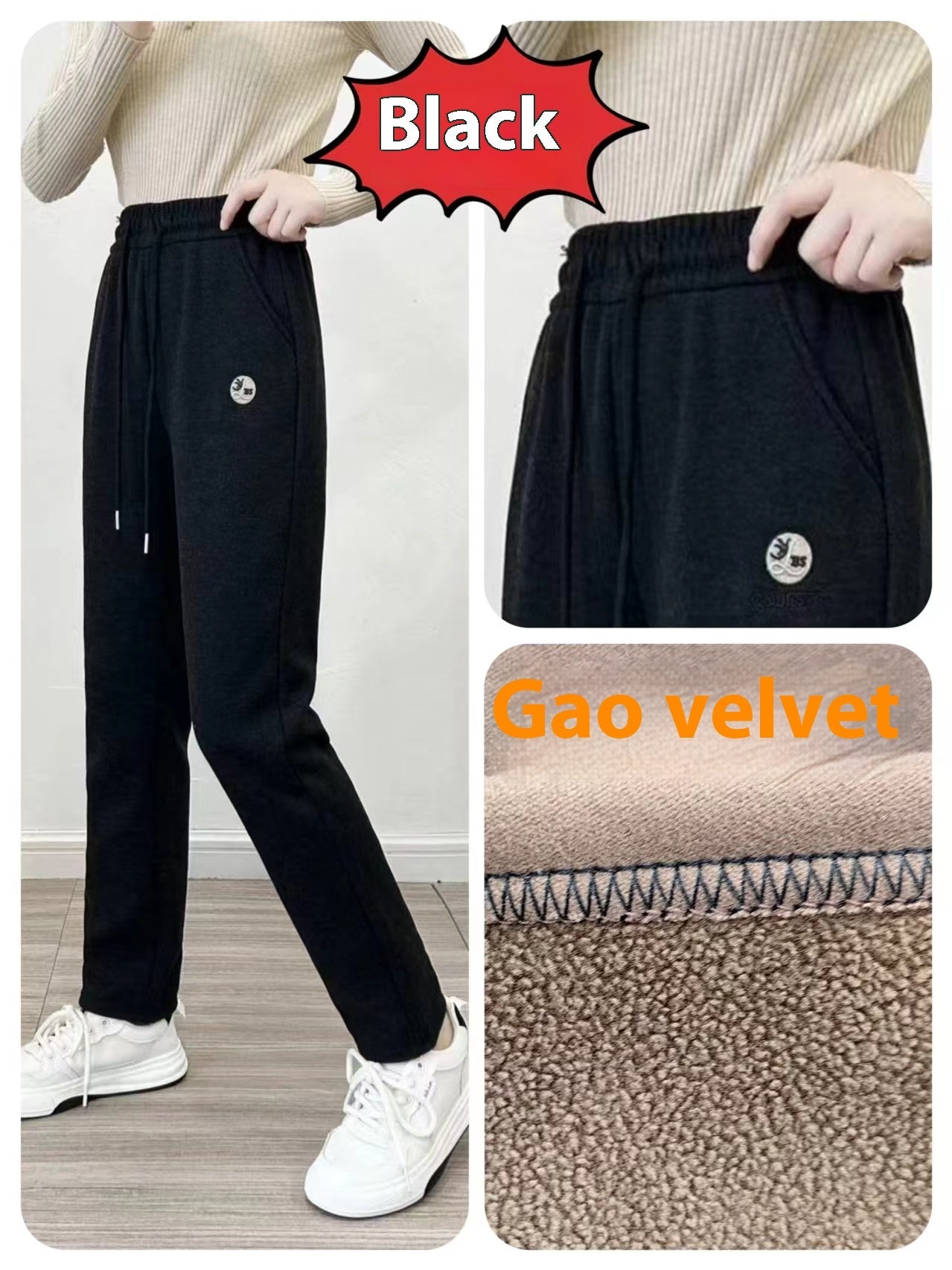 Loose Casual Pants High Waist Straight Women's Pants