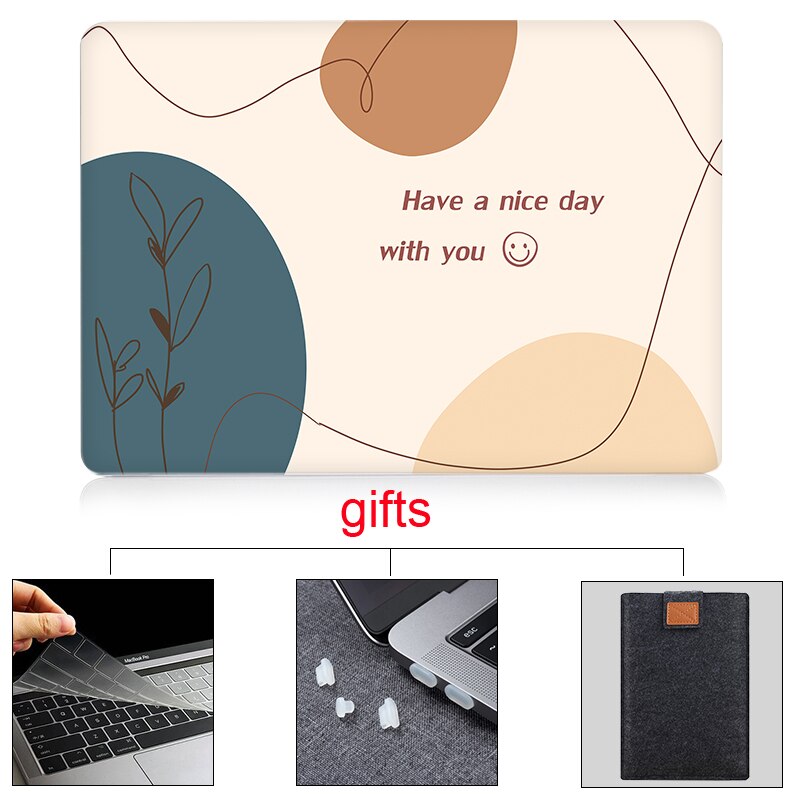 Hard MacBook Laptop Cases with Various Prints