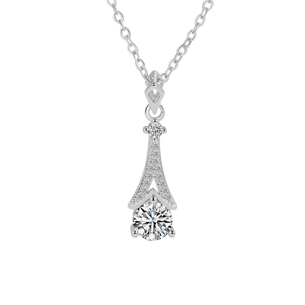 S925 Sterling Silver Necklace Women