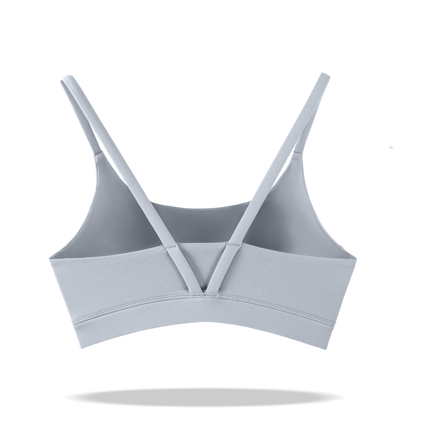 Women's Nude Shock Absorbing Brushed Sports Bra