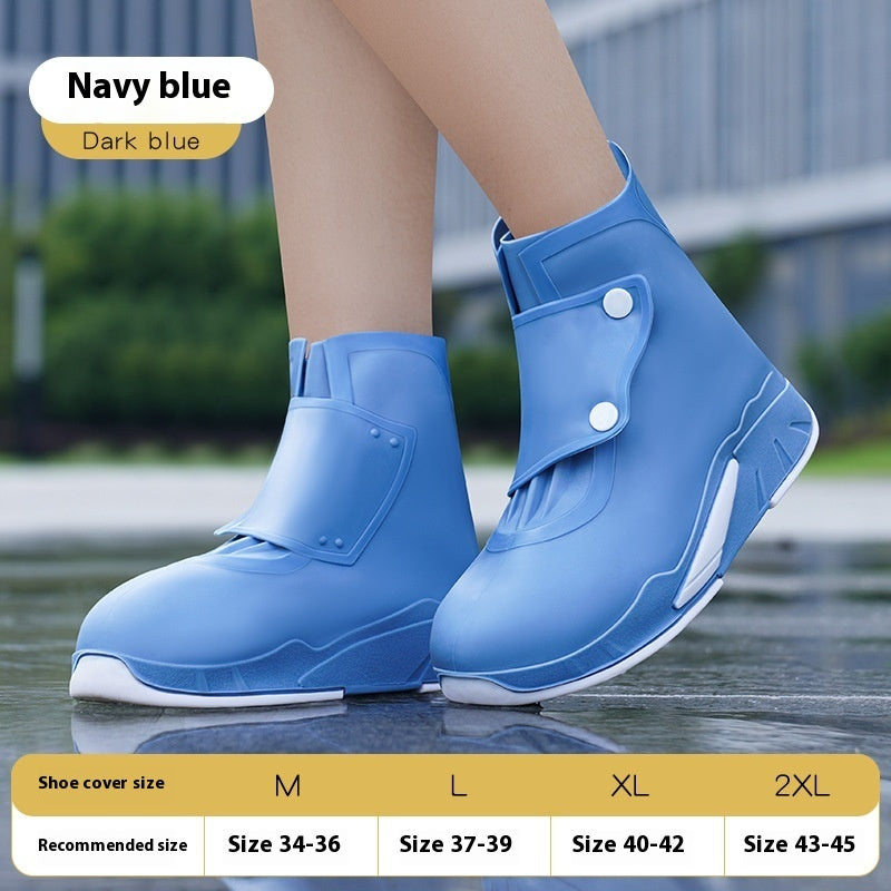 Non-slip Wear-resistant Shoes Bottom Rainy Silicone Rainproof Children's Rain Boots