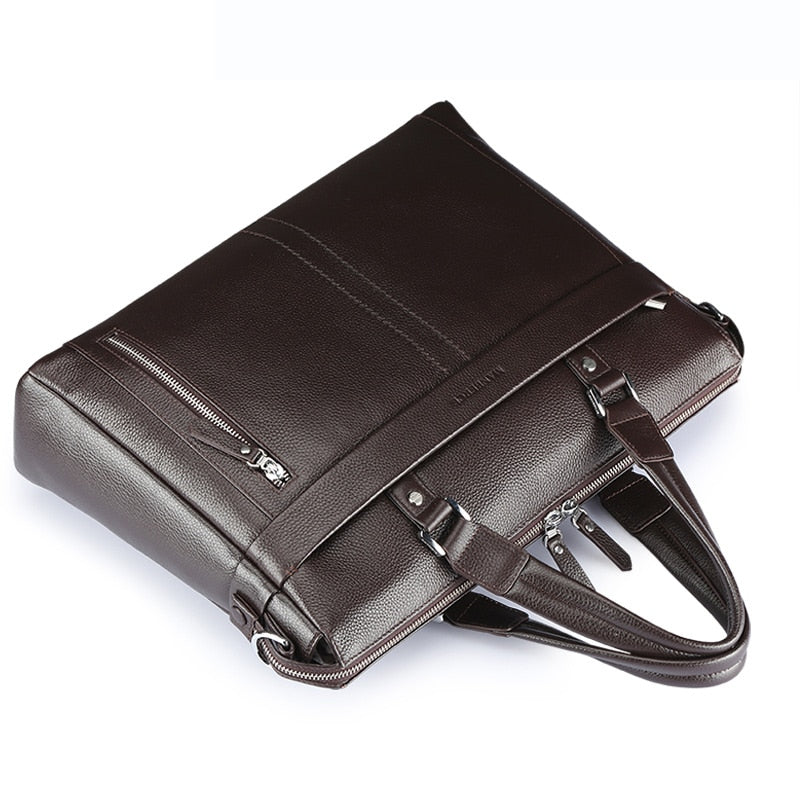 Men's Genuine Leather Laptop Bag