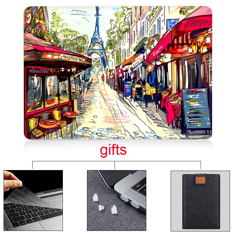 Hard MacBook Laptop Cases with Various Prints