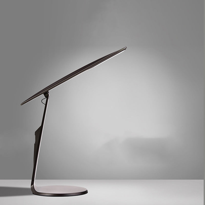 Folding touch table lamp