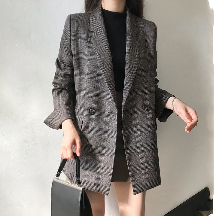 Double Row Two Button Blazer