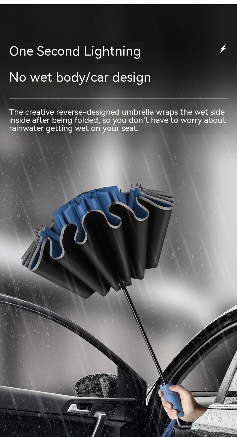 Fully Automatic Folding Reverse Umbrella