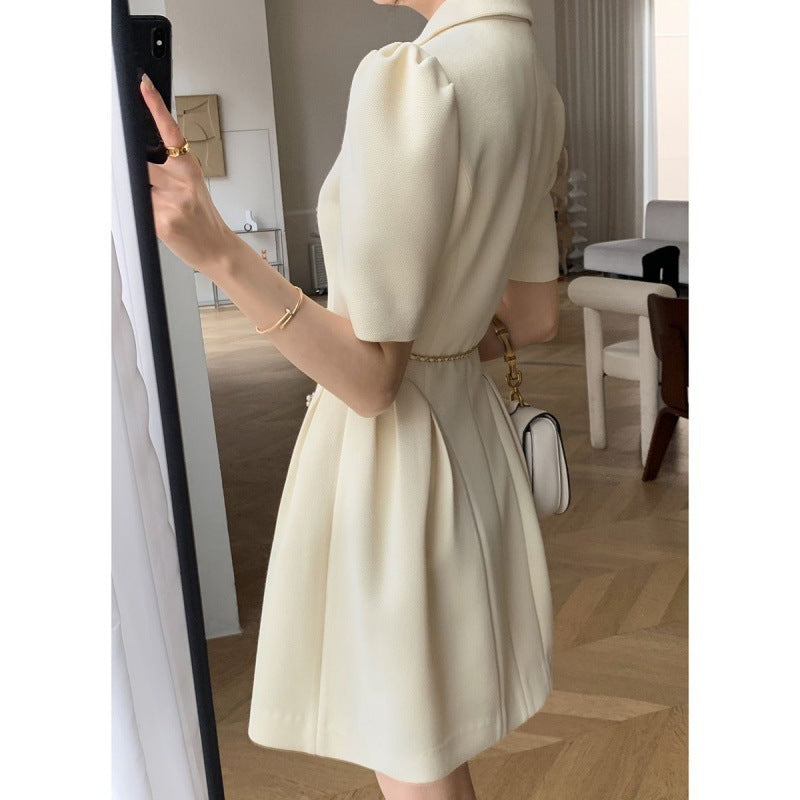 Young Socialite Business Suit And Dress High-grade Waist-tight Temperament Goddess Style Commuting Short Skirt