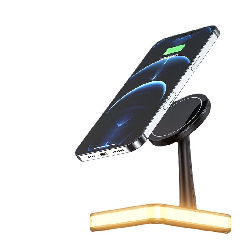 4 In 1 Magnetic Wireless Charger Stand Fast Charging Dock Station