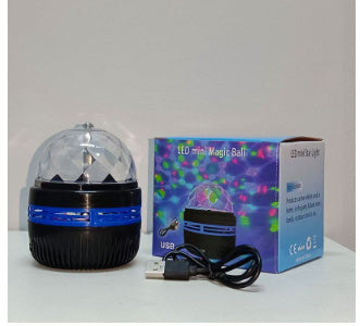 Lampada proiettore LED Star Galaxy Spotlight colorato rotante Magic Ball Camera da letto Lampada atmosfera Bar KTV Disco Party Stage Light