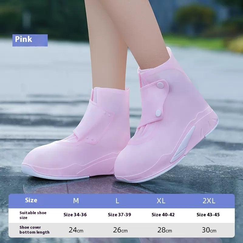 Non-slip Wear-resistant Shoes Bottom Rainy Silicone Rainproof Children's Rain Boots