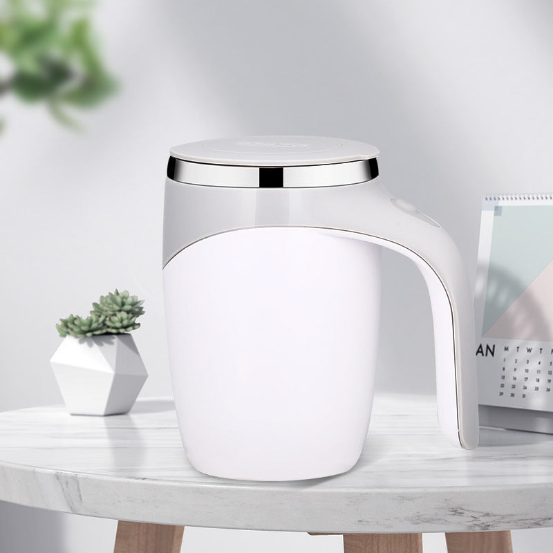 Wiederaufladbares Modell Automatische Rührkaffee Kaffeetasse hochwertige elektrische Rührbecher Lazy Milkshake Drehung magnetischer Wasserbecher