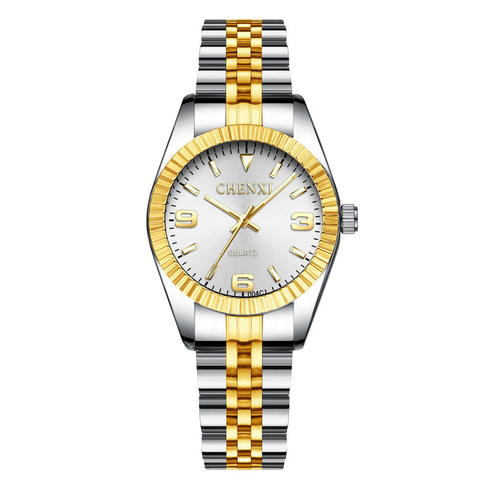 Neutral Stainless Steel Quartz Watch