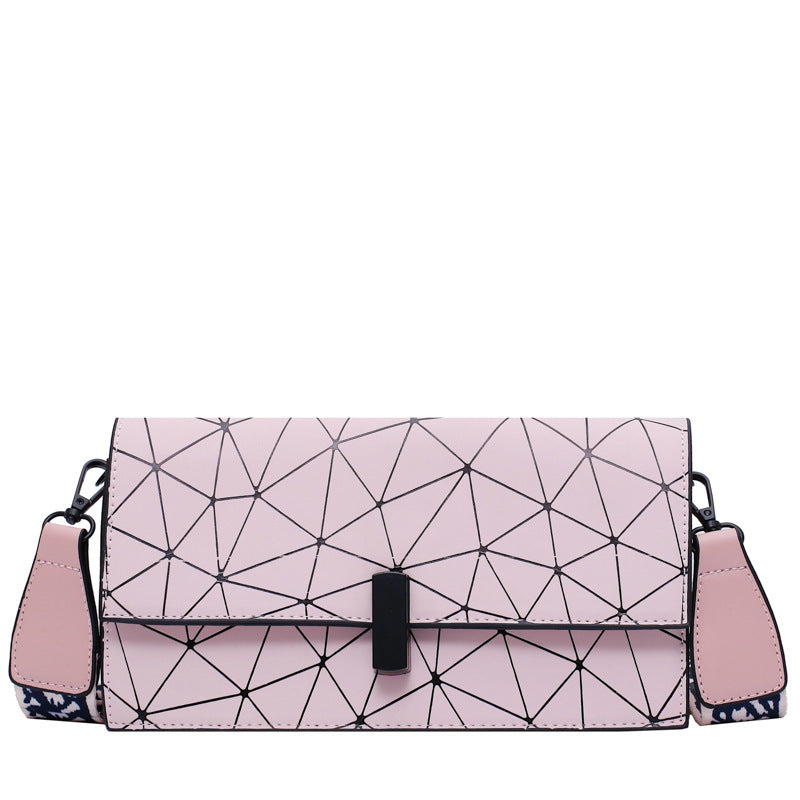 Reticulated Fashion Simple Shoulder Diagonal Bag