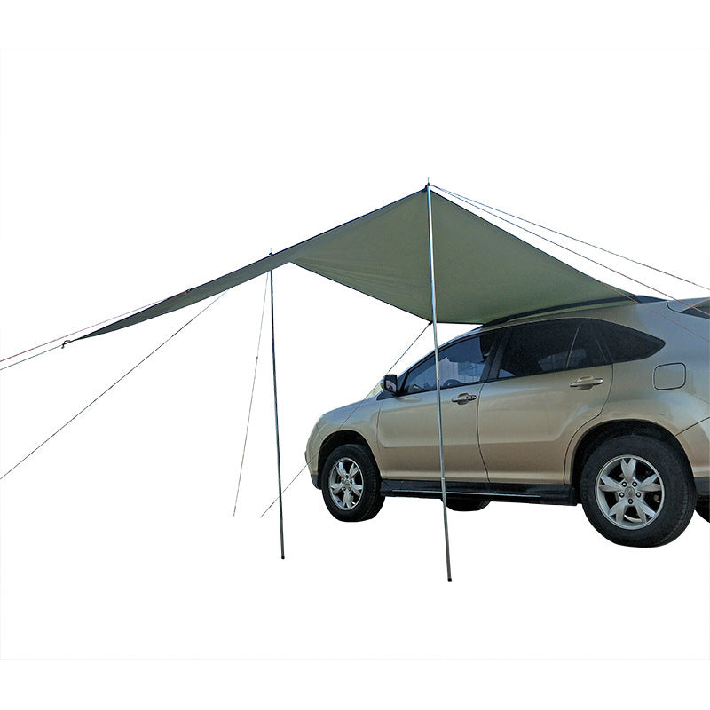 Car side awning