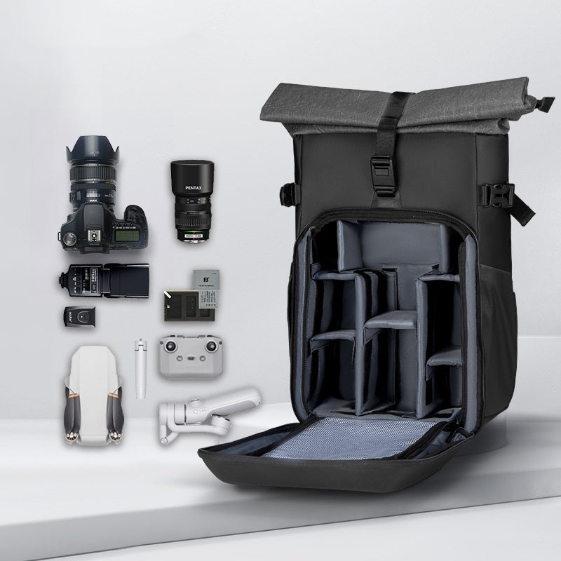 Outdoor -Fotografie Multifunktional wasserdichte Computer -Rucksack