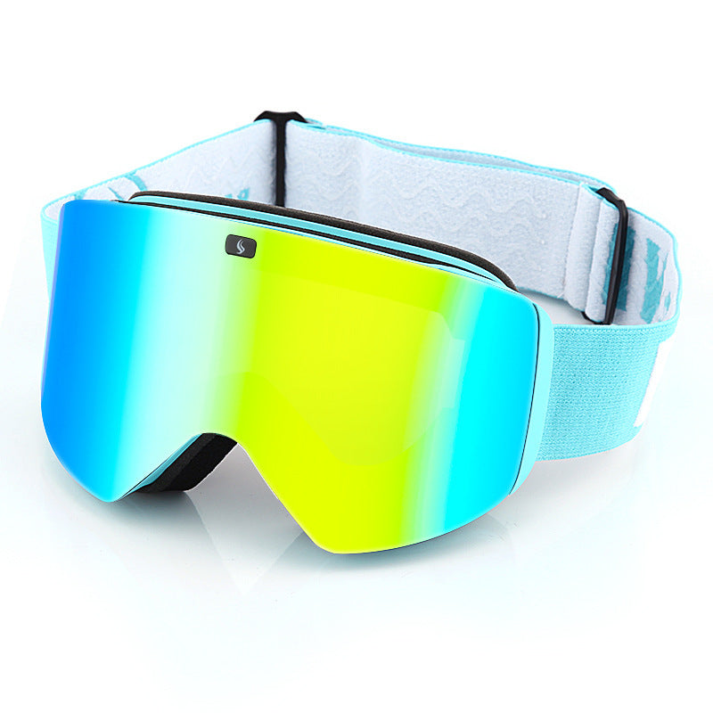 Ski Double-layer Anti-fog Large Vision KOCA UV Protection Large Cylindrical Mountaineering Goggles