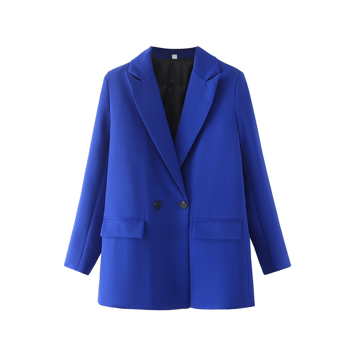 Women's Multicolor Double Breasted Suit Coat Suit