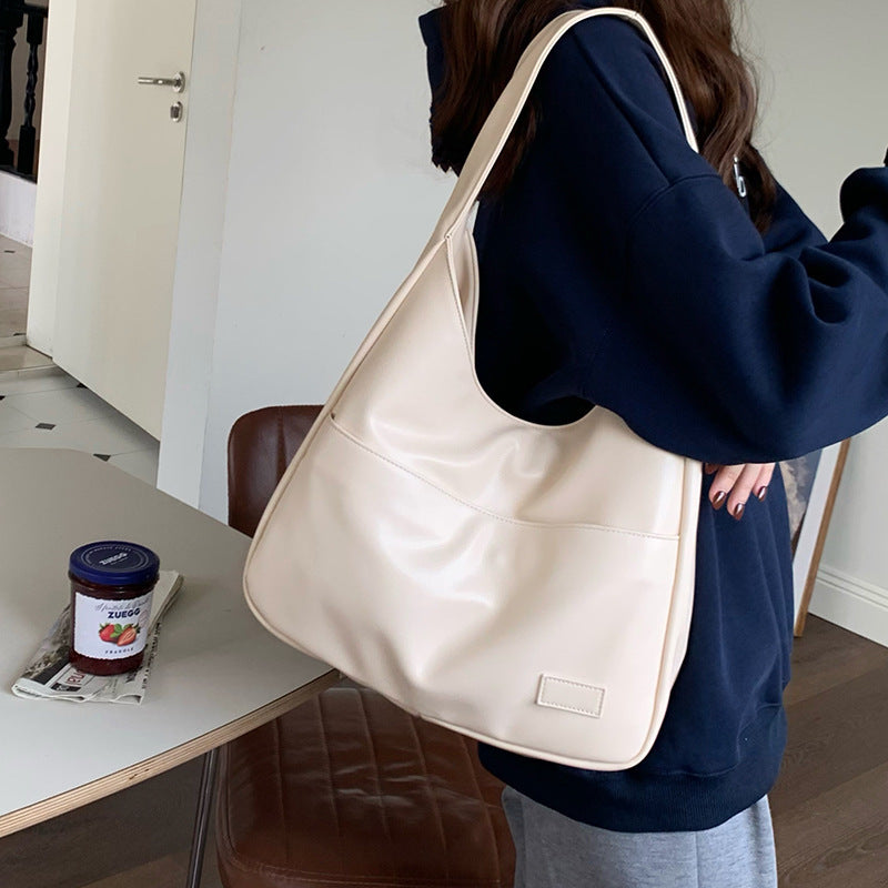 Mode -Tasche große Kapazität Casual Umhängetasche Frauen Pendeln Handtaschen College Student