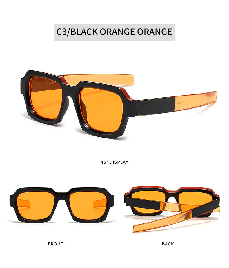 Fashion Modern Catwalk Plain Sunglasses