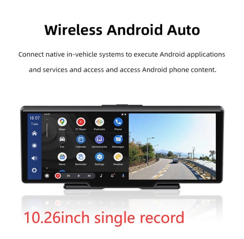 Navigazione 10,26 pollici Wireless Carplay e registratore per auto