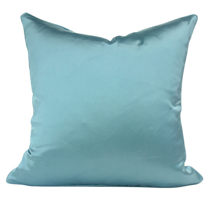 Light blue bedside pillowcase