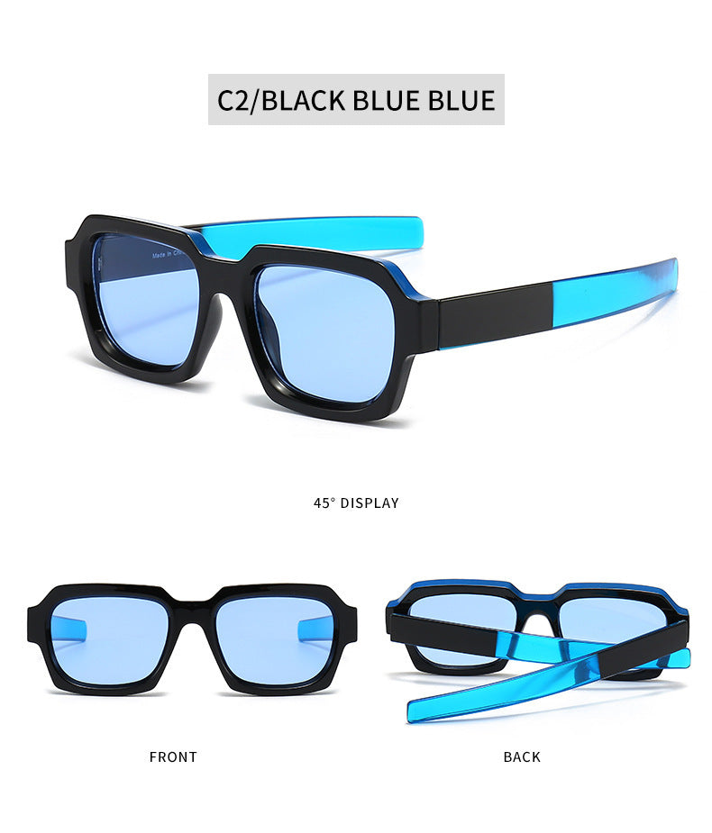 Fashion Modern Catwalk Plain Sunglasses