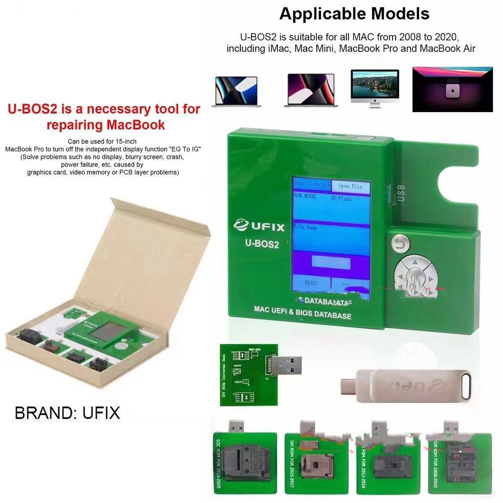 UFIX U-BOS2 pour supprimer le verrouillage de verrouillage du micrologiciel de verrouillage du micrologiciel Lock