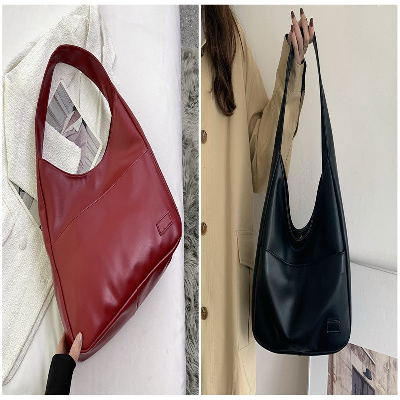 Mode -Tasche große Kapazität Casual Umhängetasche Frauen Pendeln Handtaschen College Student