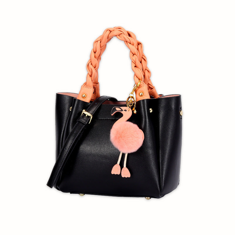 Korean style portable women's shoulder bag