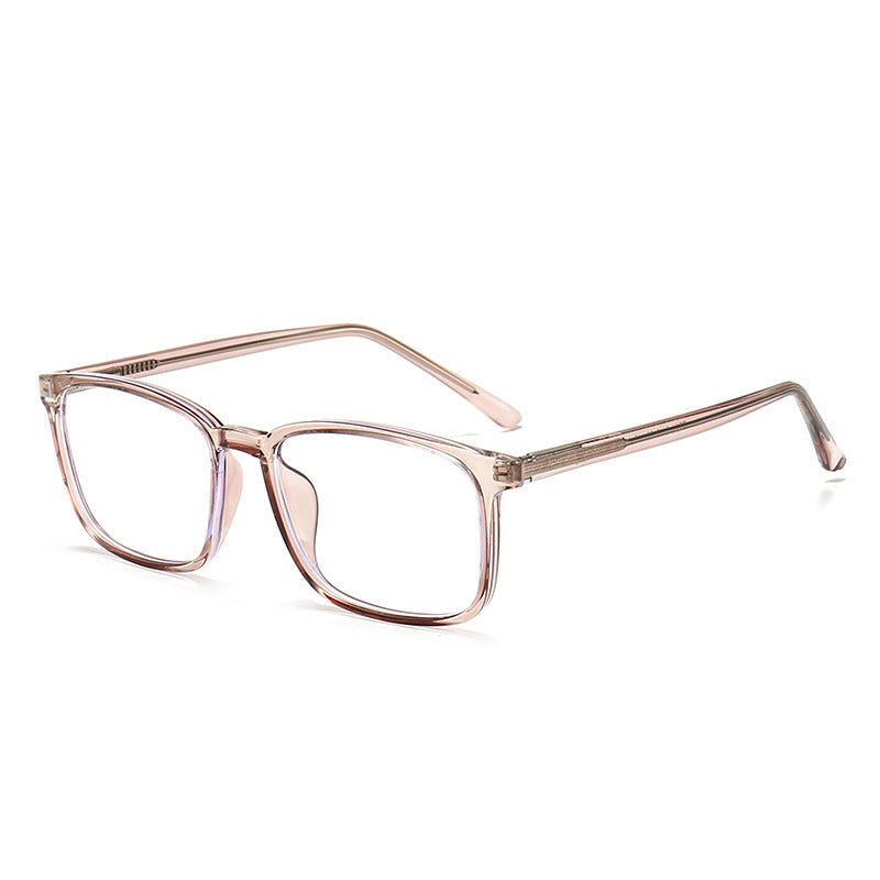 Transparent anti-blue glasses frame