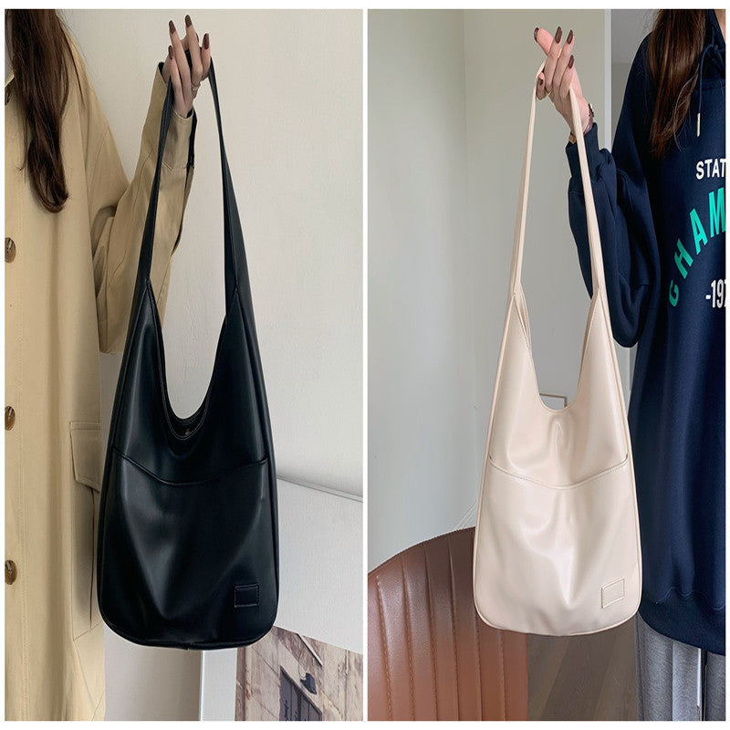 Mode -Tasche große Kapazität Casual Umhängetasche Frauen Pendeln Handtaschen College Student