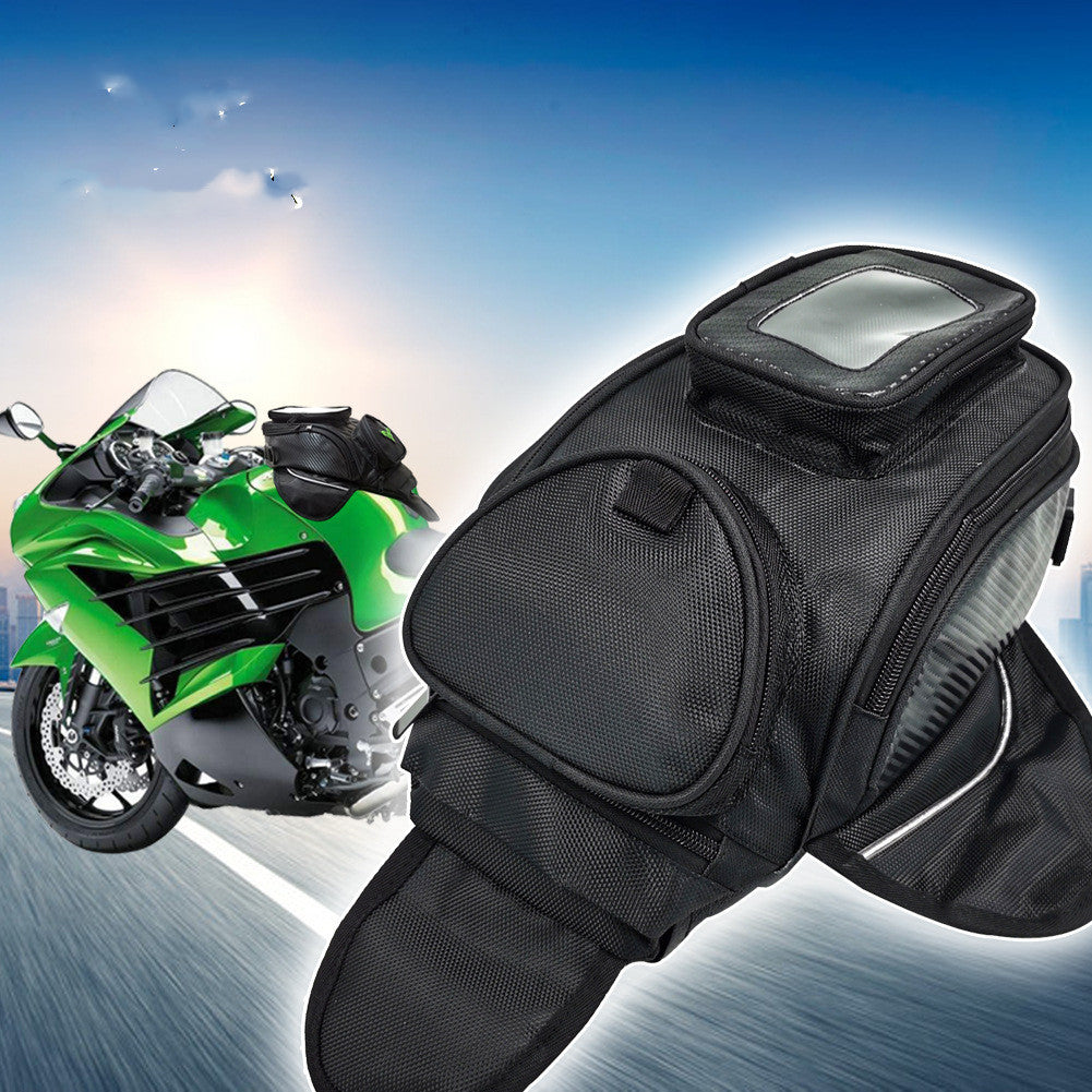 Tank Bag Oil Fuel Bag Magnetic Moto Saddle Luggage