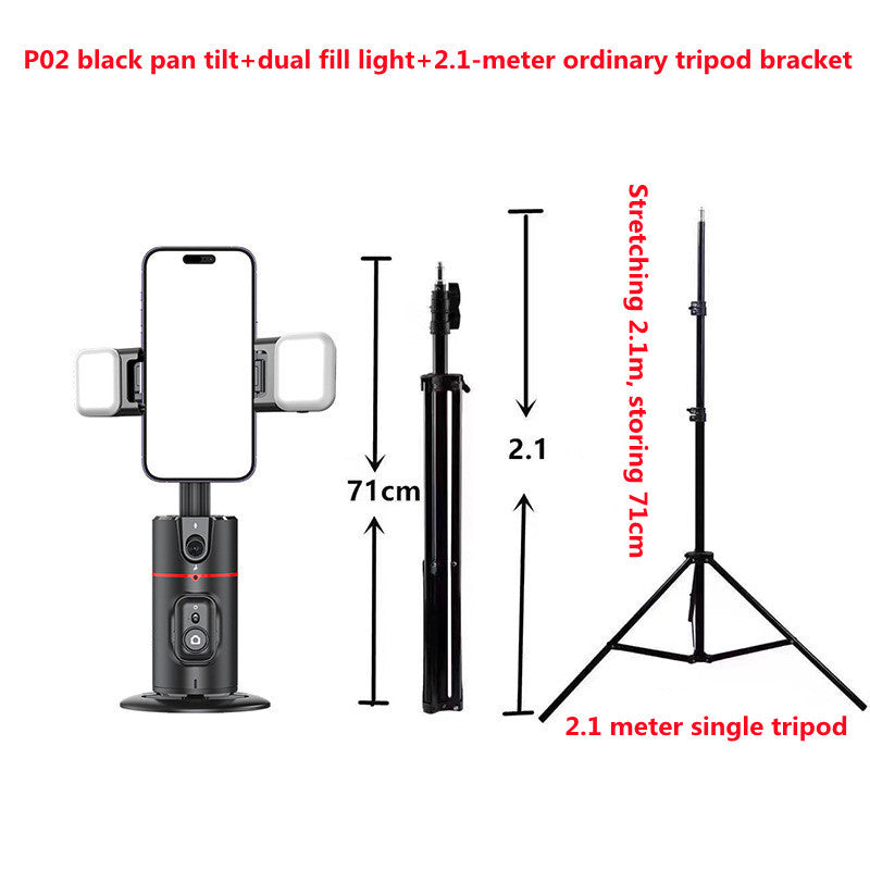 360 Grad intelligenter KI-Gesichtserkennungs-Tracking- und Tracking-Stabilisator