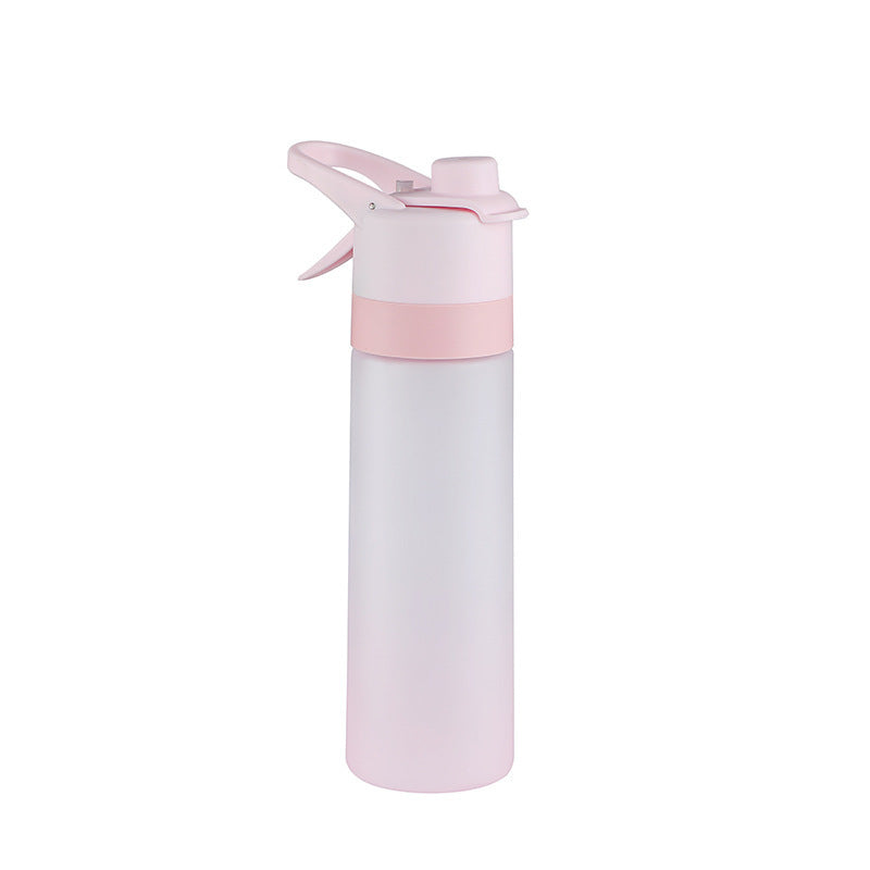 Bottiglia d'acqua spray per ragazze Sport all'aria aperta Fitness Tazza d'acqua Grande capacità Bottiglia spray Bicchieri Bottiglie da viaggio Gadget da cucina