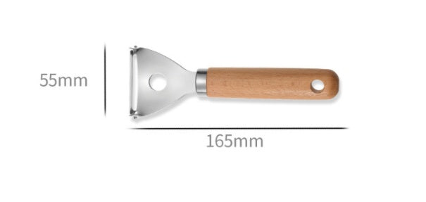 Set di utensili da cucina con manico in legno