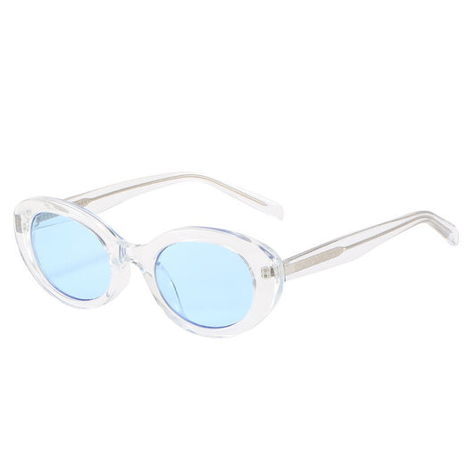 Sunglasses Oval Frame Fashion Hipster Hip Hop