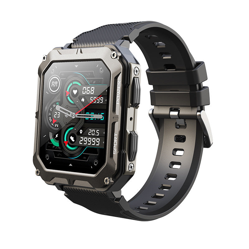 Bluetooth Talk Smart Watch Outdoor Three Anti Sports étanche-mètre imperméable