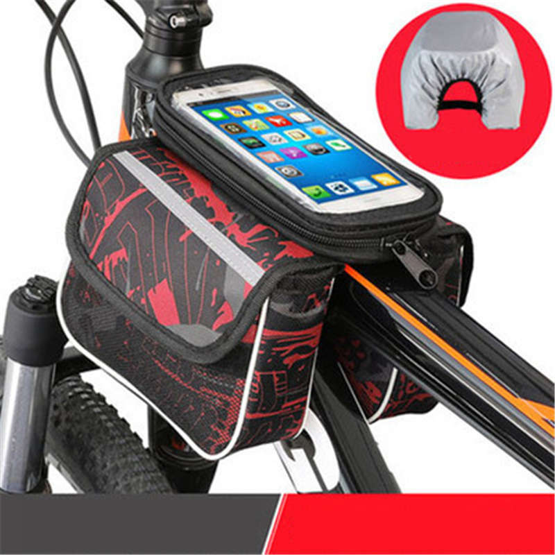 Mountain bike mobile phone bag