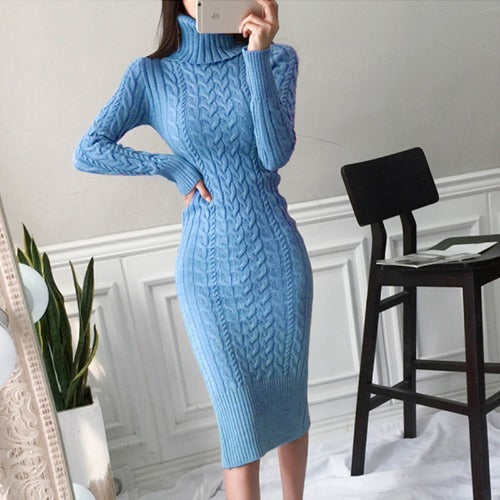 Women's Slim-fit Hip-wrapped Temperament Dress