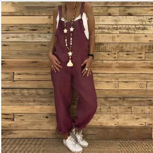 Long Sleeveless Jumpsuit For Women