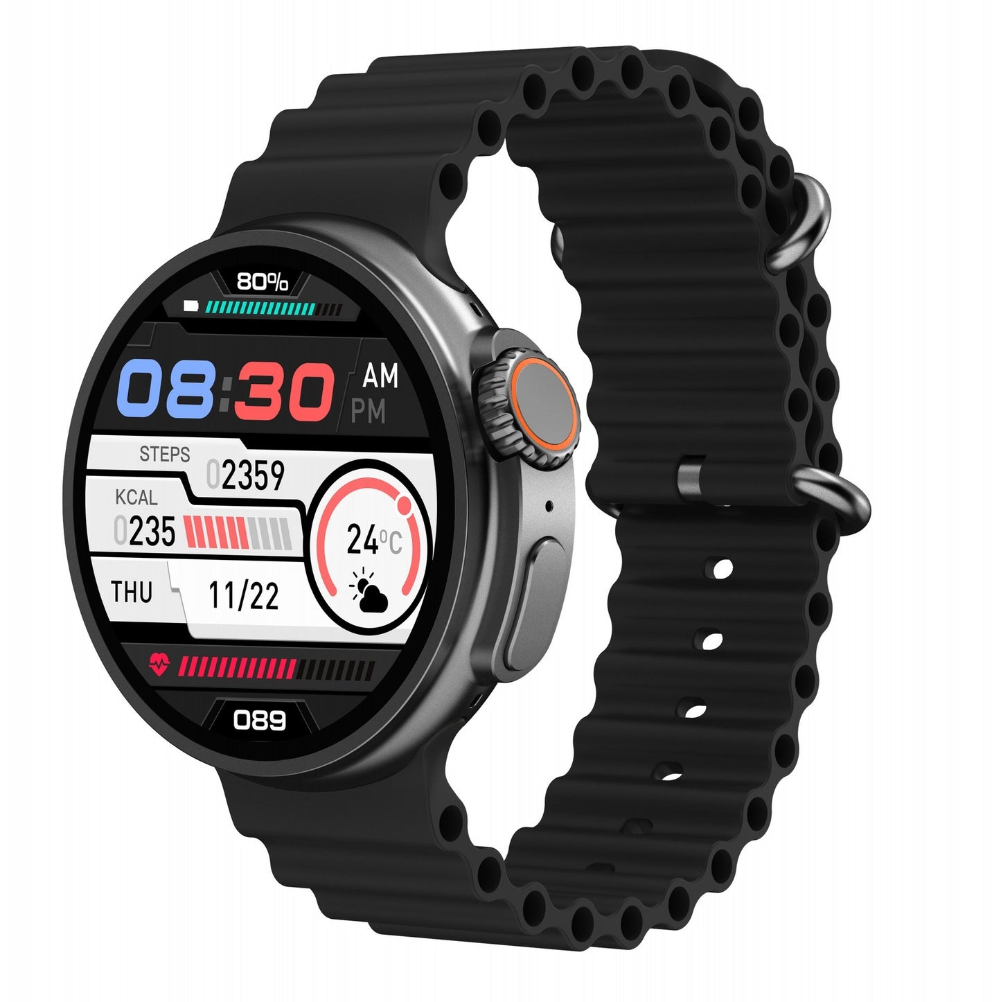 Neue K9 Smart Watch 1.39 Runder Bildschirm Encodeur True vis Clip Drahtlos Laden NFC Offline-Samlung und Zahlungs Funktion