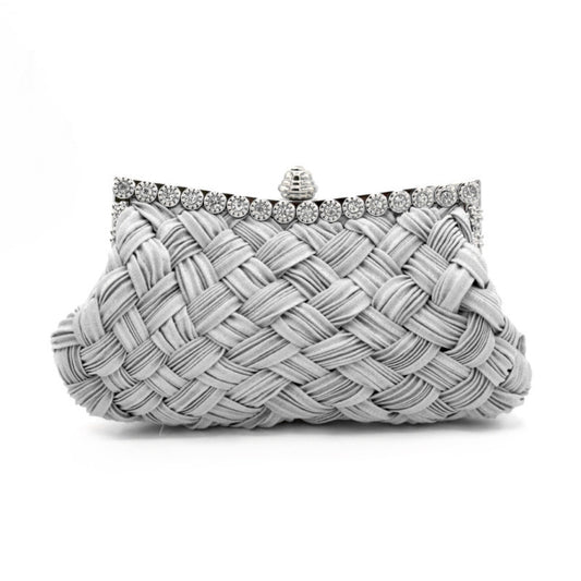 Diamond Bridal Clutch Bag Fold Dress Female Cloth Bag