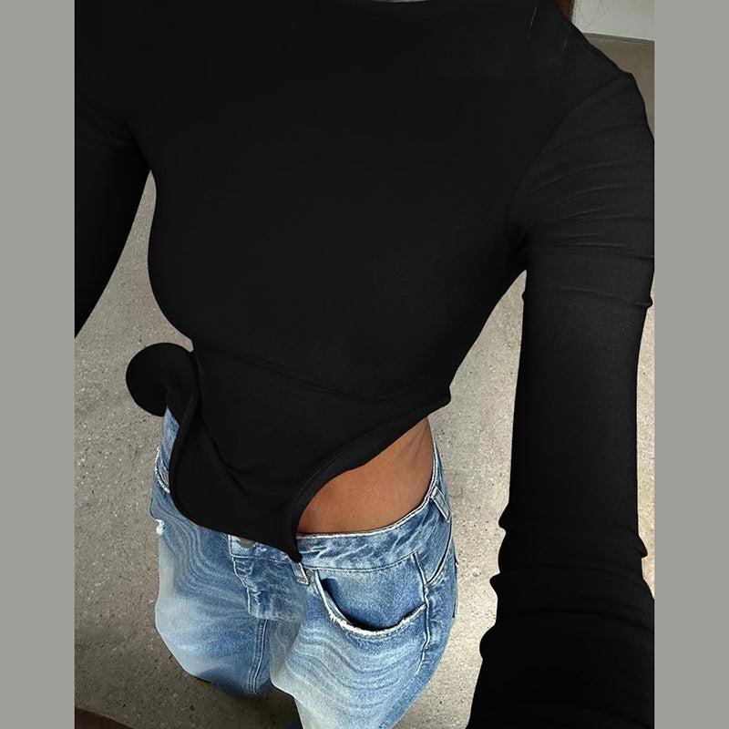 Slim Long Sleeve Top Women