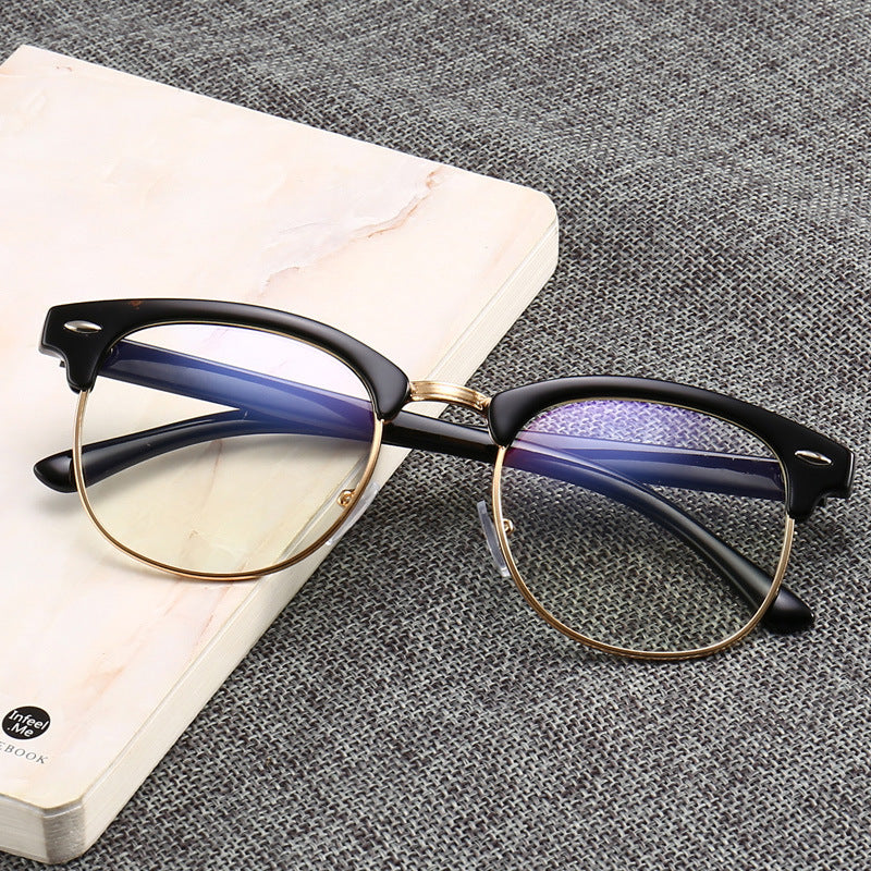 Anti Blue Light Versatile Decorative Flat Glasses