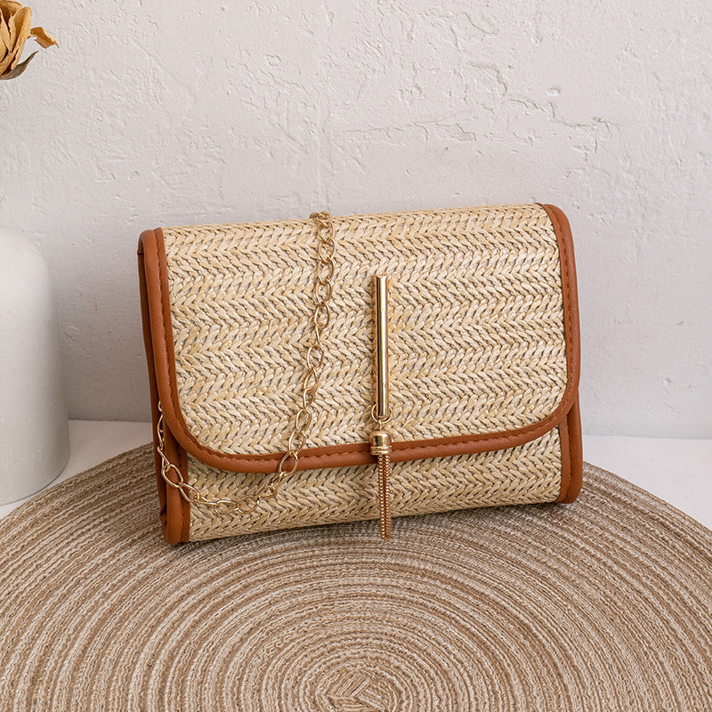 Straw Bag Trendy And Versatile Women